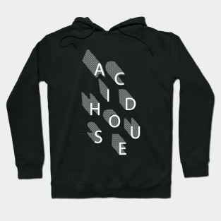 Acid House  ////  Retro Style Typography Design Hoodie